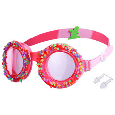 Очки для плавания, детские, цвет розовый Onlitop