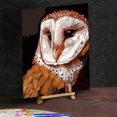 Картина по номерам с дополнительными элементами