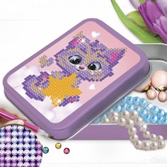 Алмазная вышивка на шкатулке Школа талантов