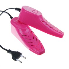 Сушилка для обуви luazon lso-02, 15 см, 12 вт, индикатор, розовая