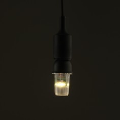 Лампа светодиодная строб, прозрачная, е27, 4led, 3 вт, 220 в, 3000к, т-белое свечение Luazon Lighting