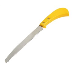 Ножовка по гипсокартону tundra, заточка 2d, пластиковая рукоятка, 180 мм