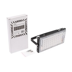 Прожектор светодиодный модульный luazon lighting m-01b 50вт, ip65, 4500лм, 6500к,220в черный
