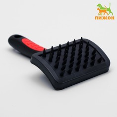 Щетка для шерсти, 7,7 х 14 см Пижон