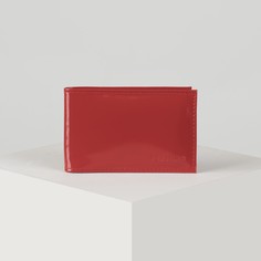 Визитница, 18 листов, цвет красный Textura
