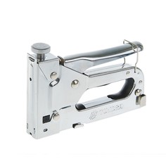 Степлер мебельный tundra, регулируемый, металлический корпус, тип скоб 53, 4 - 14 мм