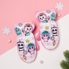 Рукавицы варежки Kaftan