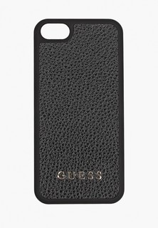 Чехол для iPhone Guess 5S / SE (2016), Iridescent Hard PU Black