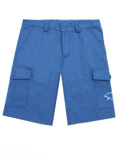 Детские шорты-карго из хлопка Paul&Shark
