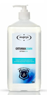 Domix, Оптимаскин мыло жидкое дезинфицирующее, 1 л Igrobeauty
