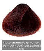 Nirvel, Краска для волос ArtX (палитра 129 цветов), 60 мл 5-5 Красное дерево светло-каштановый