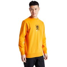 Толстовки Logo Play Heavy Elongated Crew Neck Sweatshirt Timberland