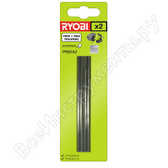 Нож pb82a2 (2 шт; 82 мм) для рубанков ryobi 5132002597