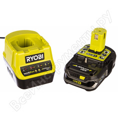 Набор ryobi one+ rc18120-115 5133003357 аккумулятор (18 в; 1.5 а*ч; li-ion) и зарядное устройство rc18120