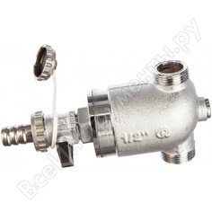 Фильтр far 1/2" нр-нр, с манометром, 100мкм, max: 95c, 25бар fa 3944 12100