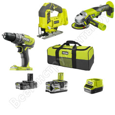 Набор инструментов ryobi one+ r18ck3c-252s 5133003598