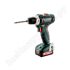 Аккумуляторная дрель-шуруповерт metabo powermaxx bs 12 601036500