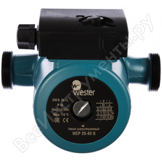 Насос wester wcp 25-80g с гайками 0-18-0050