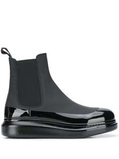 Alexander McQueen массивные ботинки челси