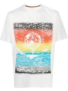 PAUL SMITH футболка с графичным принтом