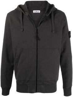 Stone Island худи на молнии с кулиской
