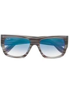 Ray-Ban солнцезащитные очки в квадратной оправе черепаховой расцветки