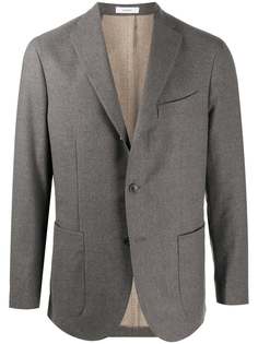 Boglioli однобортный пиджак строгого кроя