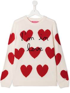 Mc2 Saint Barth Kids джемпер с круглым вырезом и узором