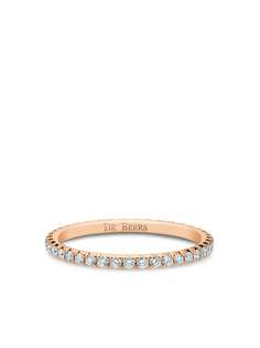 De Beers Jewellers кольцо Frenzy Eternity из розового золота с бриллиантами