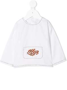 Violeta E Federico блузка с вышивкой