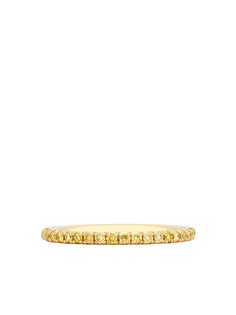 De Beers Jewellers кольцо Aura Eternity из желтого золота с бриллиантами