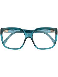 Fendi Eyewear очки в квадратной оправе