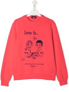 Dsquared2 Kids толстовка с принтом
