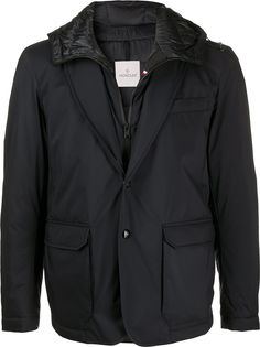Moncler многослойный пуховик