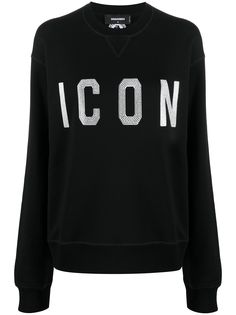 Dsquared2 толстовка Icon с заклепками