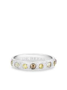 De Beers Jewellers кольцо Talisman из белого золота с бриллиантами