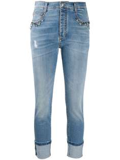 Ermanno Scervino декорированные укороченные джинсы