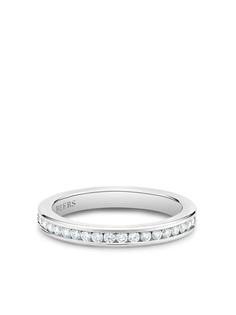 De Beers Jewellers платиновое кольцо с бриллиантами
