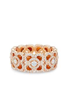 De Beers Jewellers кольцо Enchanted Lotus из розового золота с сердоликом и бриллиантами