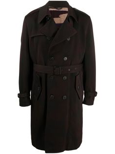 Missoni двубортное пальто с поясом