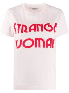 Stella McCartney футболка с принтом Strange Woman