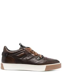 Santoni кеды на шнуровке