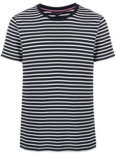 Tommy Hilfiger полосатая футболка с круглым вырезом