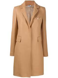 LIU JO однобортное пальто длины миди