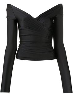 Balenciaga обтягивающий топ Wrap