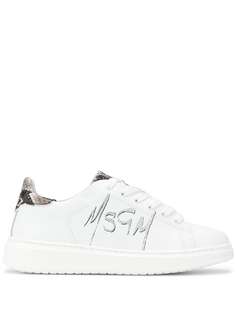 MSGM кеды с логотипом