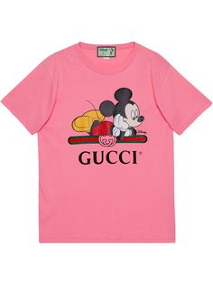 Gucci футболка оверсайз из коллаборации с Disney