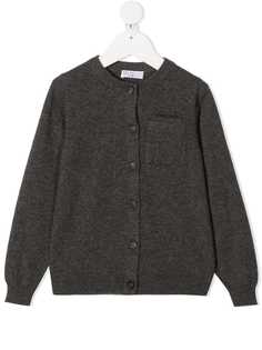 Brunello Cucinelli Kids кашемировый кардиган на пуговицах