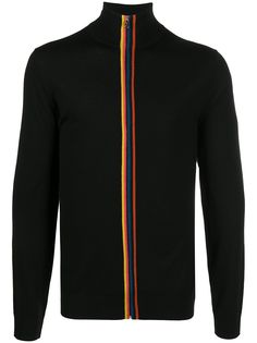 PAUL SMITH кардиган на молнии с полосками
