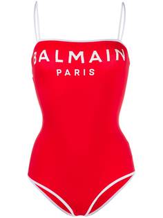 Balmain купальник с логотипом